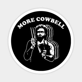 Funny More Cowbell Please Vintage Aesthetic Saturday Joke Magnet